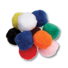 <strong>35mm Pom Poms With Holes In Bulk</strong> <em>Trimits HP4---</em>