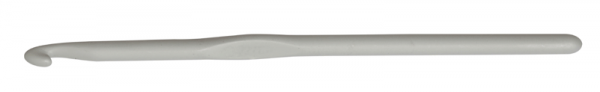 <strong>Waves Single Ended Aluminium Grey Crochet Hook</strong> <em>Knitpro KP307-70-72-74-76-78-80-</em>