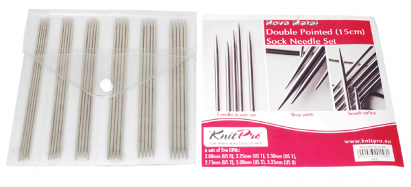 <strong>Nova Metal Double Pointed Needles Socks Kit</strong> <em>Knitpro KP10610</em>