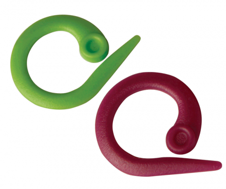 <strong>Plastic Split Ring Stitch Markers</strong> <em>Knitpro KP10804</em>