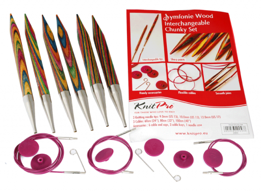 <strong>Symfonie Interchangeable Needle Sets :: Chunky</strong> <em>Knitpro KP20603</em>