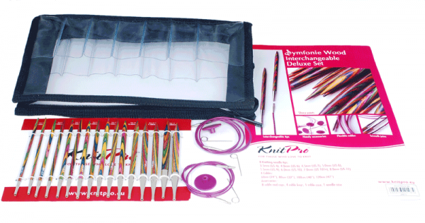 <strong>Symfonie Interchangeable Needle Sets :: Deluxe</strong> <em>Knitpro KP20613</em>