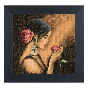 <strong>Counted Cross Stitch Kit: Spanish Beauty (Aida,W)</strong> <em>Lanarte PN-0008339</em>