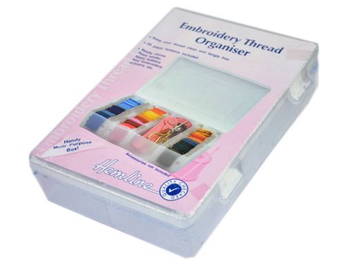 <strong>Embroidery Floss Thread Box Medium</strong> <em>Hemline H3003-M</em>