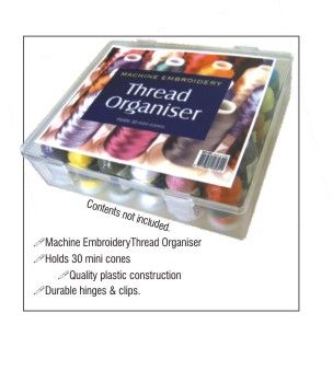 <strong>Embroidery Thread Organizer</strong> <em>Hemline M3100</em>