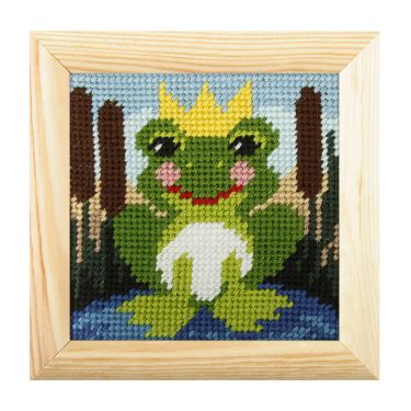 <strong>Embroidery Kit: Mini: Frog</strong> <em>Orchidea ORC-6701</em>