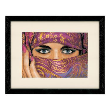 <strong>Lanarte PN-0021203 Veiled Woman Counted Cross Stitch Kit</strong> <em>Lanarte PN-0021203</em>