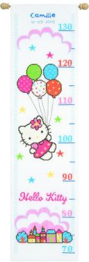 <strong>Counted Cross Stitch Height Chart Hello Kitty</strong> <em>Vervaco PN-0148210</em>