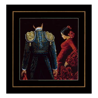 <strong>Lanarte PN-0150003 Dancing In Passion Aida Counted Cross Stitch Kit</strong> <em>Lanarte PN-0150003</em>