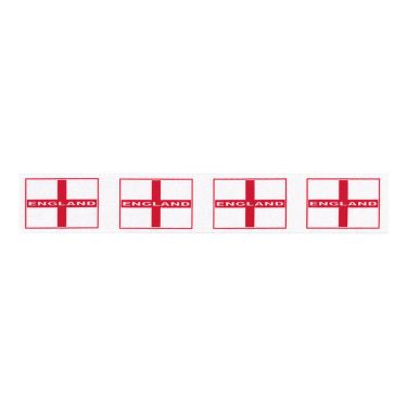 <strong>Berisfords 25mm Red & White English St George's Cross Flag Ribbon (20m spool)</strong> <em>Berisfords Ribbon R1216925-1</em>
