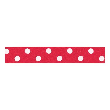 <strong>Berisfords 15mm Polka Dot Ribbon (20m spool)</strong> <em>Berisfords Ribbon R12251-15---</em>