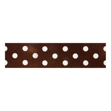 <strong>Berisfords 25mm Polka Dot Ribbon (20m spool)</strong> <em>Berisfords Ribbon R12251-25---</em>