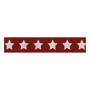 <strong>Berisfords 15mm Magic Star Christmas Ribbon (20m spool)</strong> <em>Berisfords Ribbon R13950-15---</em>