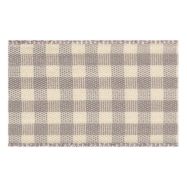<strong>Berisfords 25mm Grey Natural Gingham Ribbon (20m spool)</strong> <em>Berisfords Ribbon R143825-7</em>