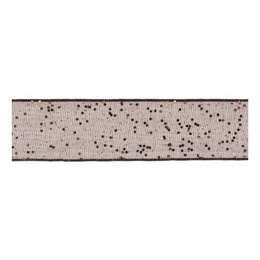 <strong>Berisfords 25mm Random Glitter Ribbon (20m spool)</strong> <em>Berisfords Ribbon R42802-25---</em>