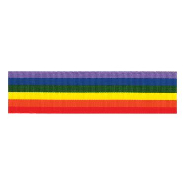 <strong>Berisfords Multicolour Rainbow Ribbon (20m spool)</strong> <em>Berisfords Ribbon R60003----1</em>