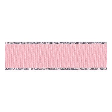 <strong>Berisfords 3mm Silver Metallic Edge Satin Ribbon (20m spool)</strong> <em>Berisfords Ribbon R8603-3---</em>