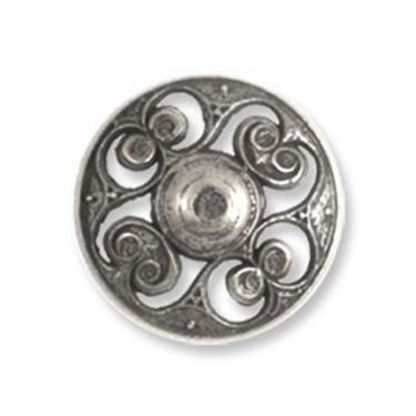 <strong>Metal Filigree Button G4227 | 23mm (Pack of 50)</strong> <em>Trimits G422736--</em>