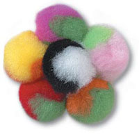 <strong>Assorted 12mm Pom Poms In Bulk</strong> <em>Trimits PP2--BULK</em>