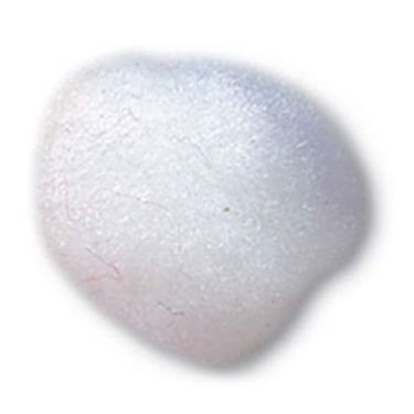 <strong>25mm Pom Poms In Bulk :: White</strong> <em>Trimits PP3W</em>