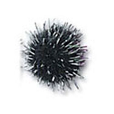 <strong>Trimits PP78 | Black/Silver Metallic Pom Poms | Toy Making | 13mm | 100 pack</strong> <em>Trimits PP78</em>