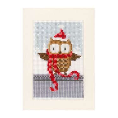 <strong>Counted Cross Stitch Greeting Cards: Xmas Buddies I</strong> <em>Vervaco PN-0149384</em>