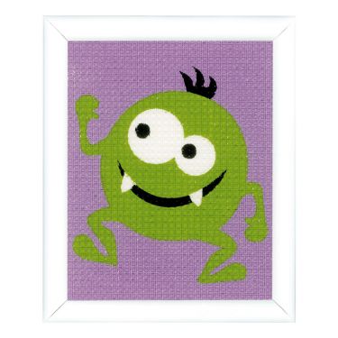 <strong>Tapestry Kit: Green Little Monster</strong> <em>Vervaco PN-0150017</em>