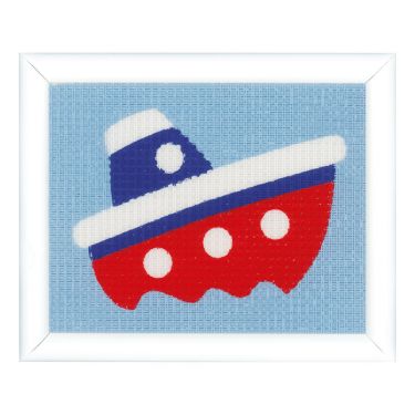 <strong>Long Stitch Kit: Ship</strong> <em>Vervaco PN-0154204</em>