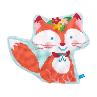 <strong>Cross Stitch Cushion: Lief!: Small Fox</strong> <em>Vervaco PN-0155337</em>