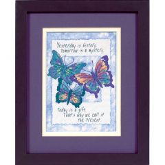 Today Is A Gift Stamped Cross Stitch Kit Dimensions D16730