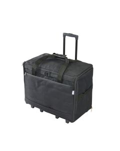 Extra Large Sewing Machine Trolley Bag on Wheels Black | 63 x 43 x 30cm | Sewing Machine Storage for Janome, Brother, Singer, Bernina and Most Machines Birch 006107-BLACK