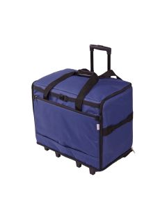 Extra Large Sewing Machine Trolley Bag on Wheels Navy | 63 x 43 x 30cm | Sewing Machine Storage for Janome, Brother, Singer, Bernina and Most Machines Birch 006107-NAVY