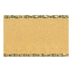 Berisfords 3mm Honey Gold Gold Metallic Edge Satin Ribbon (20m spool) Berisfords Ribbon R76963-678