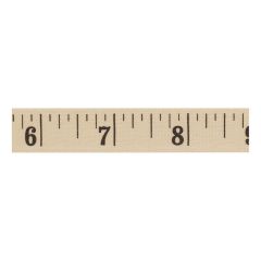 Berisfords 15mm Natural Tape Measure Ribbon (4m spool) Berisfords Ribbon C1411615-1