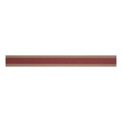 Berisfords 15mm Dusky Pink Oatmeal Stripe Ribbon (4m spool)