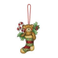 Counted Cross Stitch: Bear Ornament Dimensions D70-08894