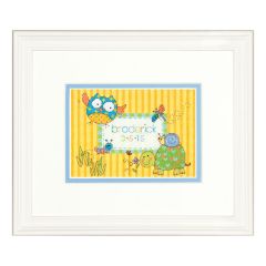 For Baby: Counted Cross Stitch: Birth Record: Woodland Creatures Dimensions D70-74370
