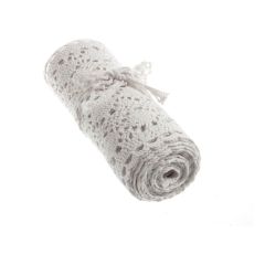 White Cotton Lace Trimming Pack of 3 Rolls Groves and Banks EHENG38