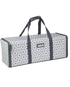 Die Cut Storage Case Grey & White Geometric, Carry Bag for Cricut, Silhouette and Most Diecut Machines Everything Mary EVM12862-1