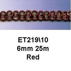 Metallic Chain Braid Essential Trimmings ET219----