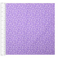 Cotton Craft Fabric 110cm wide x 1m | Princess Birds | 11794-PURPLE Sewing Online 11794-PURPLE