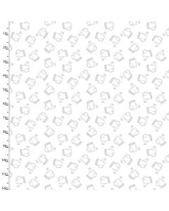 Cotton Craft Fabric 110cm wide x 1m Feed The Bees Collection-Watering Can