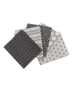 Geometric Maze Themed Pack of 5 Cotton Fat Quarters Sewing Online FA226
