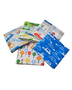 Drivers Wanted Fat Quarter Bundle Pack of 5 Flannel Fat Quarters Sewing Online FE0113