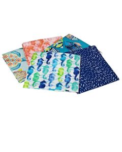 Sandsational Design Fat Quarter Bundle 1-Pack of 5 Cotton Fat Quarters Sewing Online FE0146