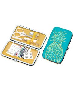 Sewing Kit Purse, Pineapple Design