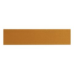 Bowtique R10124/81 Gold Double-Face Satin Ribbon, 5m x 24mm, Double Sided Bowtique Ribbons R10124-81