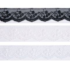 Rayon Embroidered Nylon Lace 290 Essential Trimmings ET290----