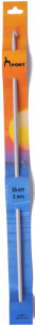 Pony P43911 Aluminium Tunisian/Afghan Double Ended Crochet Hook, 5mm x 35cm Pony P43911