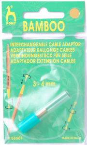 Pony P58501 Bamboo Small Brass Screw Interchangeable Adaptor Pony P58501